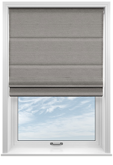 Faye, Walrus Grey - Roman Blind
